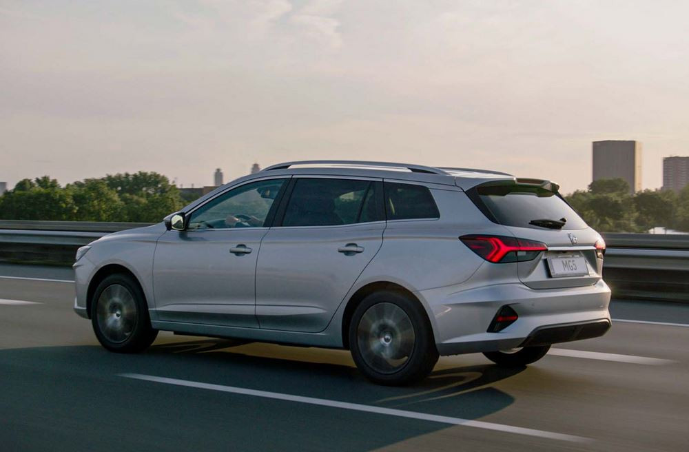 Le break électrique de taille intermédiaire MG5 offre une autonomie de 400 km