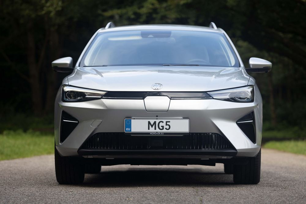 Le break électrique de taille intermédiaire MG5 offre une autonomie de 400 km