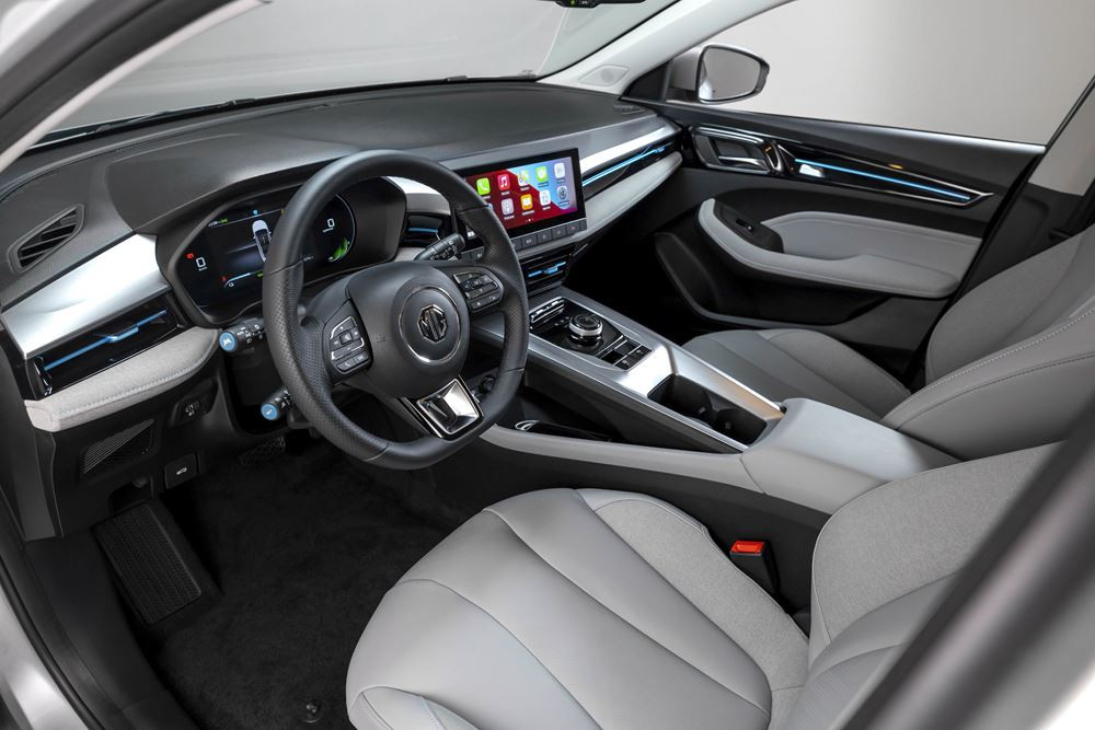 Le break électrique de taille intermédiaire MG5 offre une autonomie de 400 km