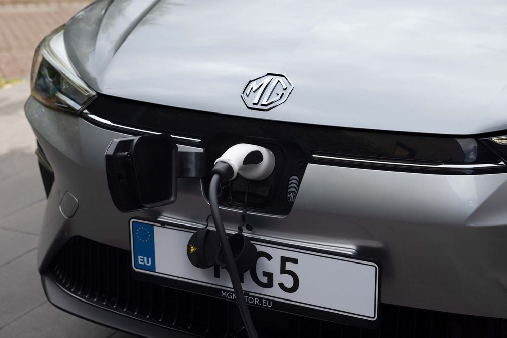 Le break électrique de taille intermédiaire MG5 offre une autonomie de 400 km