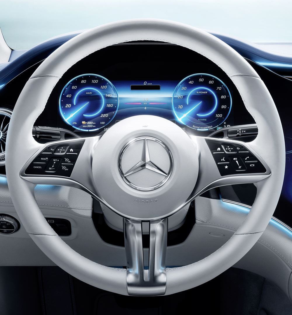 Mercedes EQE : une berline de luxe électrique dotée d’une autonomie de 567- 654 km