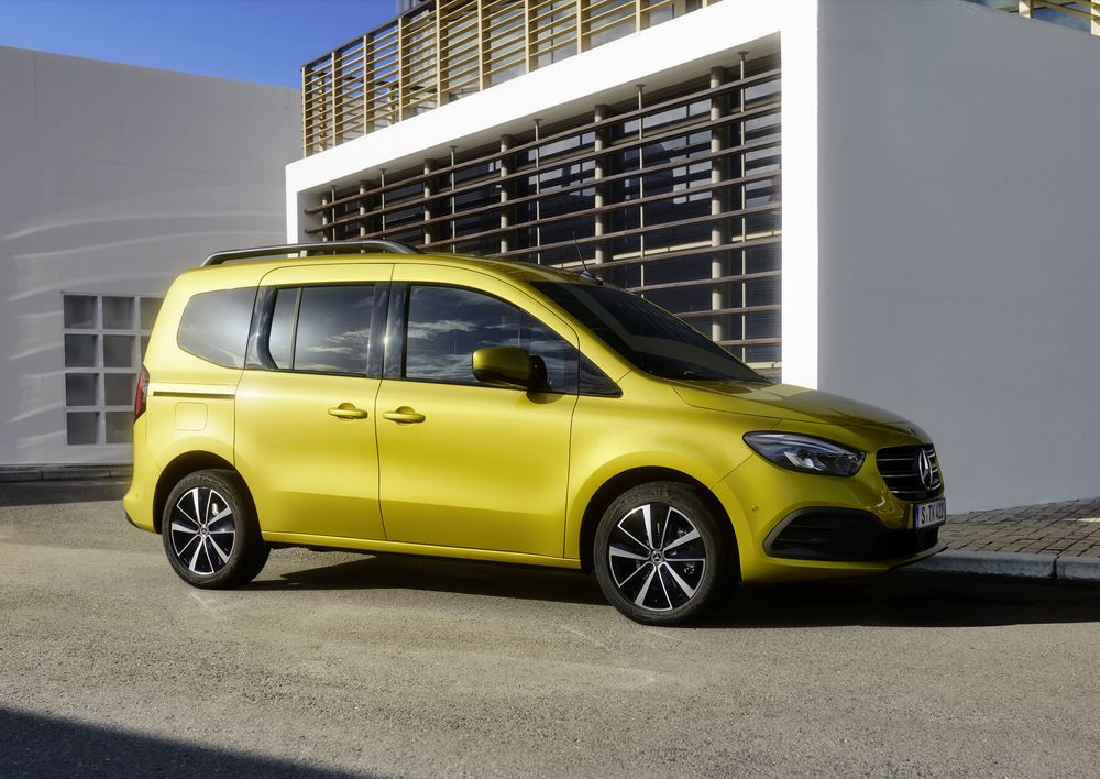 Le ludospace Mercedes Benz Classe T offre beaucoup d’espace