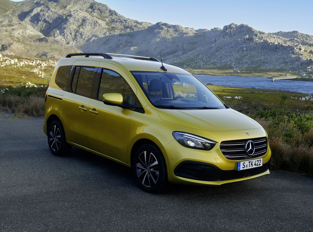 Le ludospace Mercedes Benz Classe T offre beaucoup d’espace