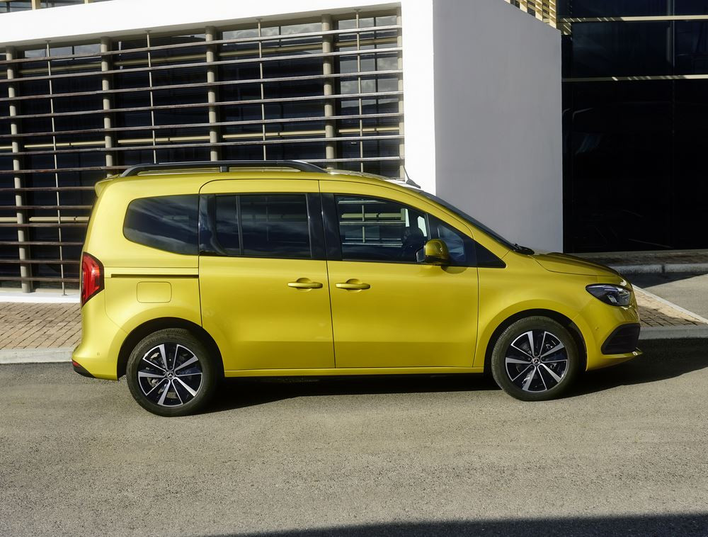 Le ludospace Mercedes Benz Classe T offre beaucoup d’espace