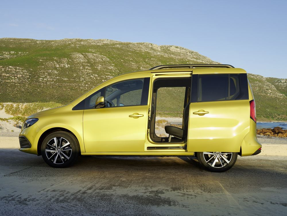 Le ludospace Mercedes Benz Classe T offre beaucoup d’espace
