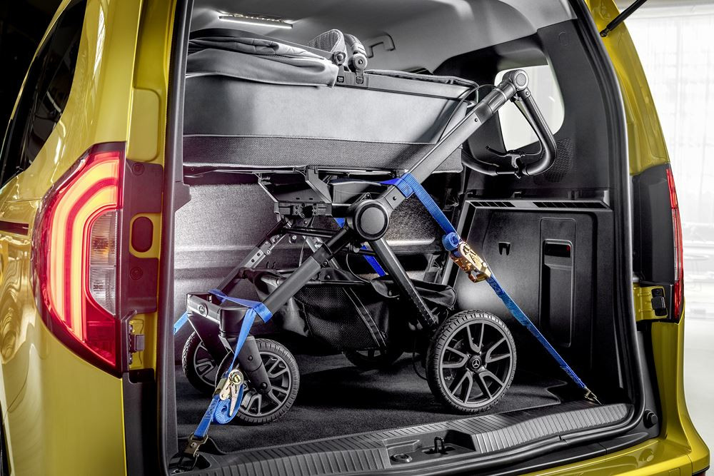 Le ludospace Mercedes Benz Classe T offre beaucoup d’espace