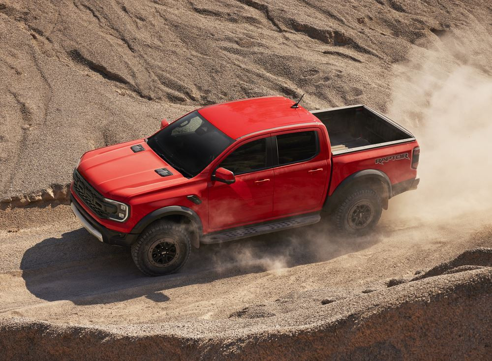 Le Ford Ranger Raptor propose une expérience de conduite hors route optimale