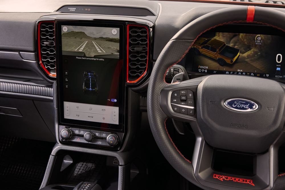 Le Ford Ranger Raptor propose une expérience de conduite hors route optimale