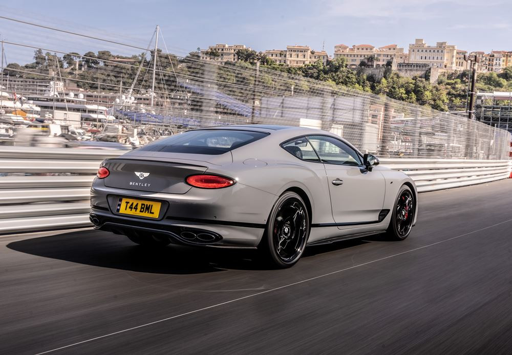 La Bentley Continental GT S est axée sur les performances de conduite