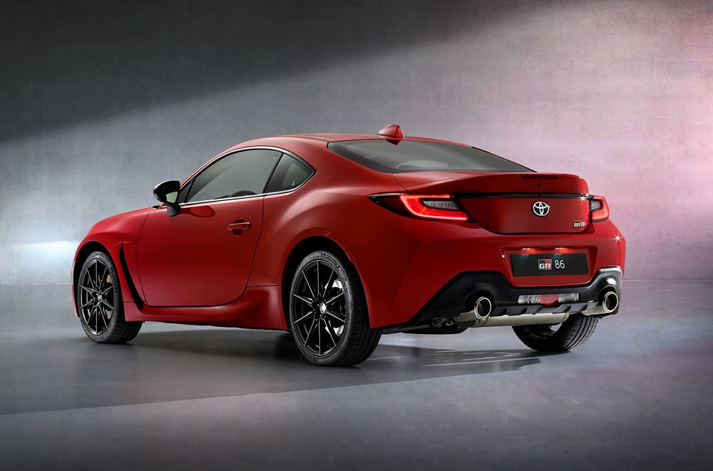 Le coupé sport à propulsion Toyota GR86 est conçu pour le plaisir de conduire