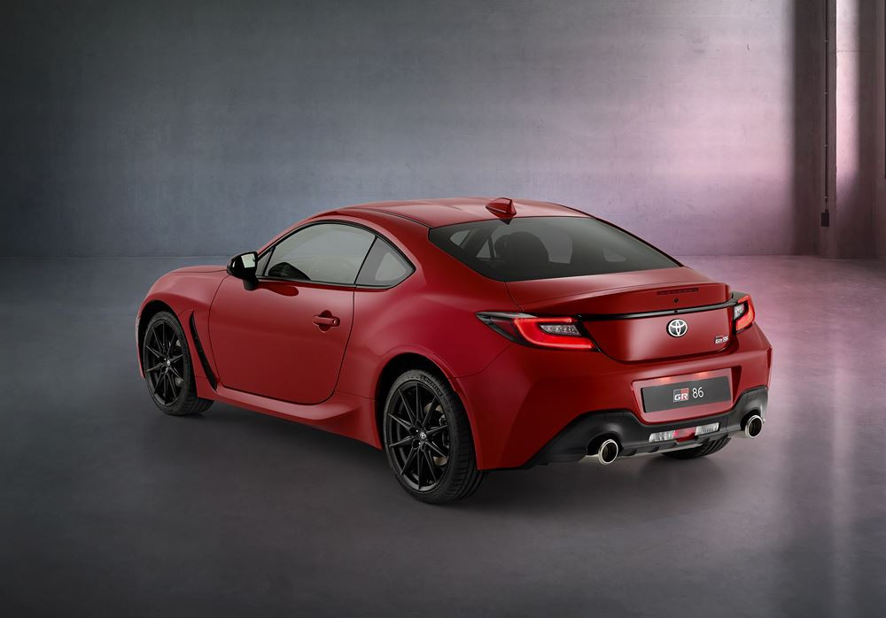 Le coupé sport à propulsion Toyota GR86 est conçu pour le plaisir de conduire