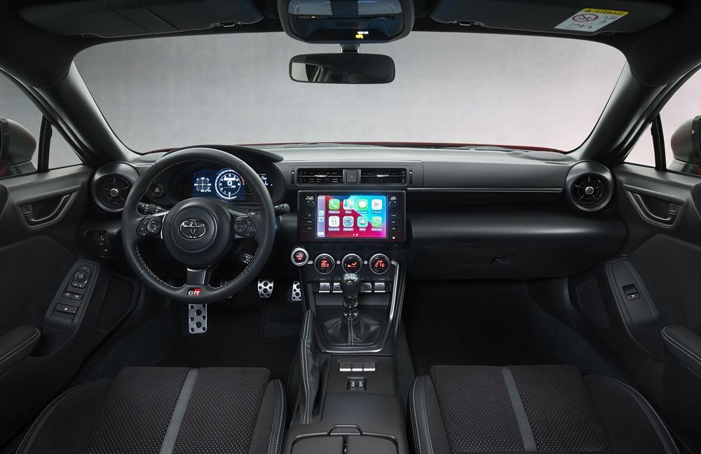 Le coupé sport à propulsion Toyota GR86 est conçu pour le plaisir de conduire
