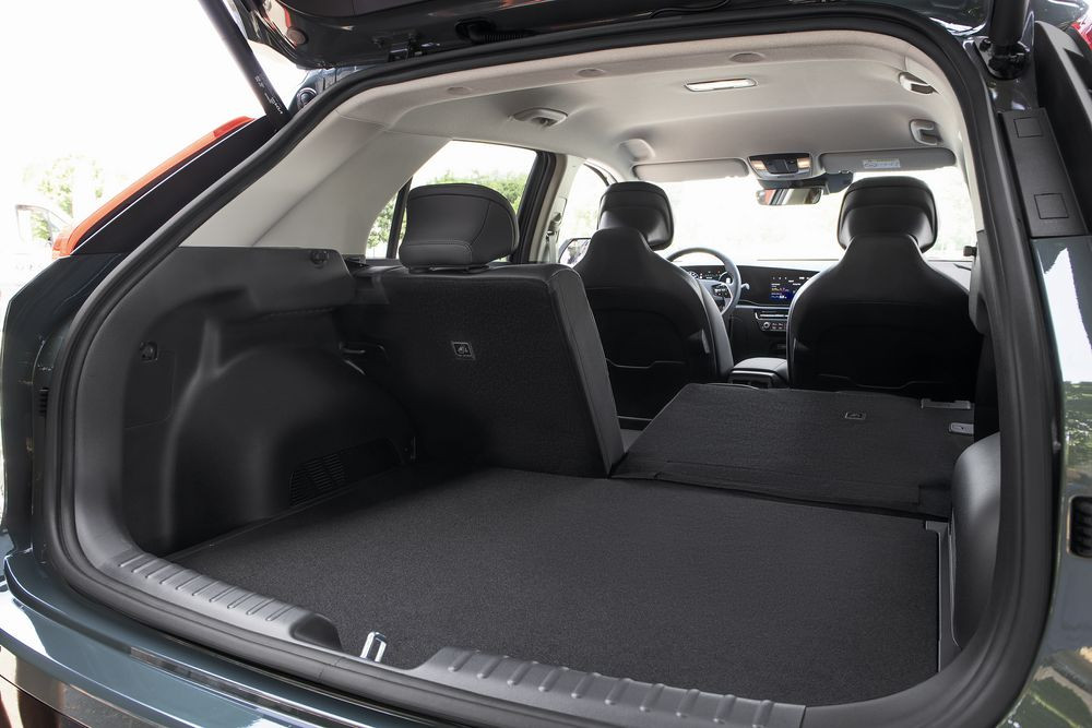 Le Kia Niro Hybride adopte un large montant arrière