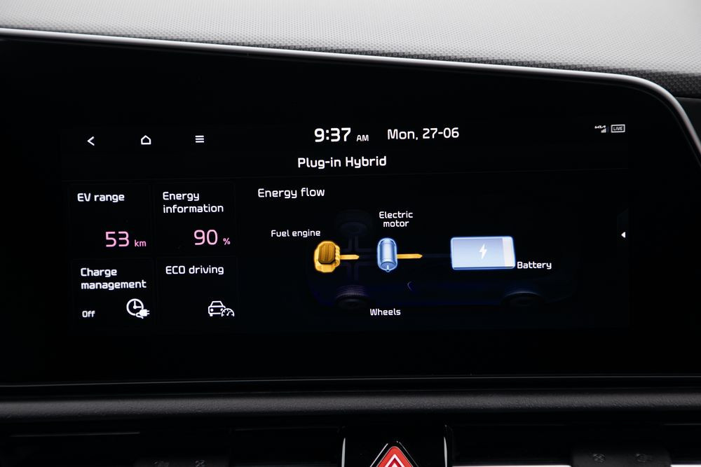 Le Kia Niro Hybride Rechargeable offre une autonomie électrique de 65 km
