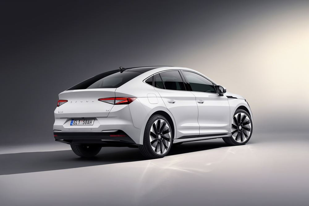 Le SUV électrique Skoda Enyaq Coupé iV en approche