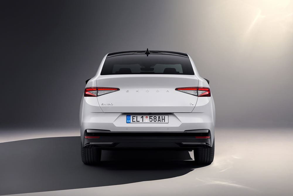 Le SUV électrique Skoda Enyaq Coupé iV en approche