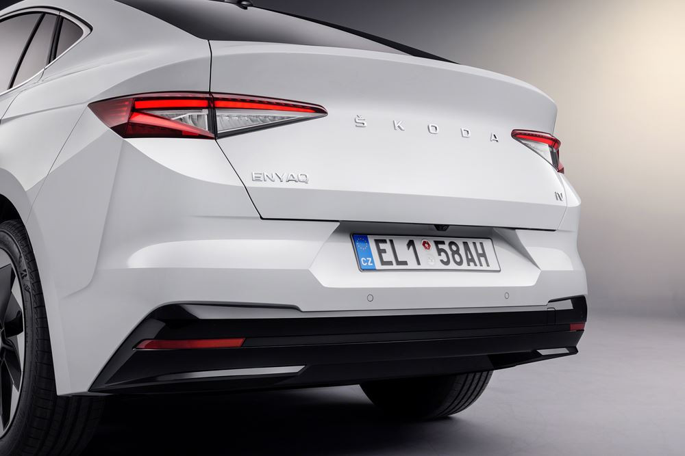 Le SUV électrique Skoda Enyaq Coupé iV en approche