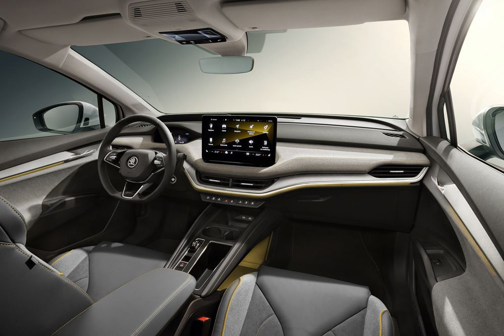 Le SUV électrique Skoda Enyaq Coupé iV en approche
