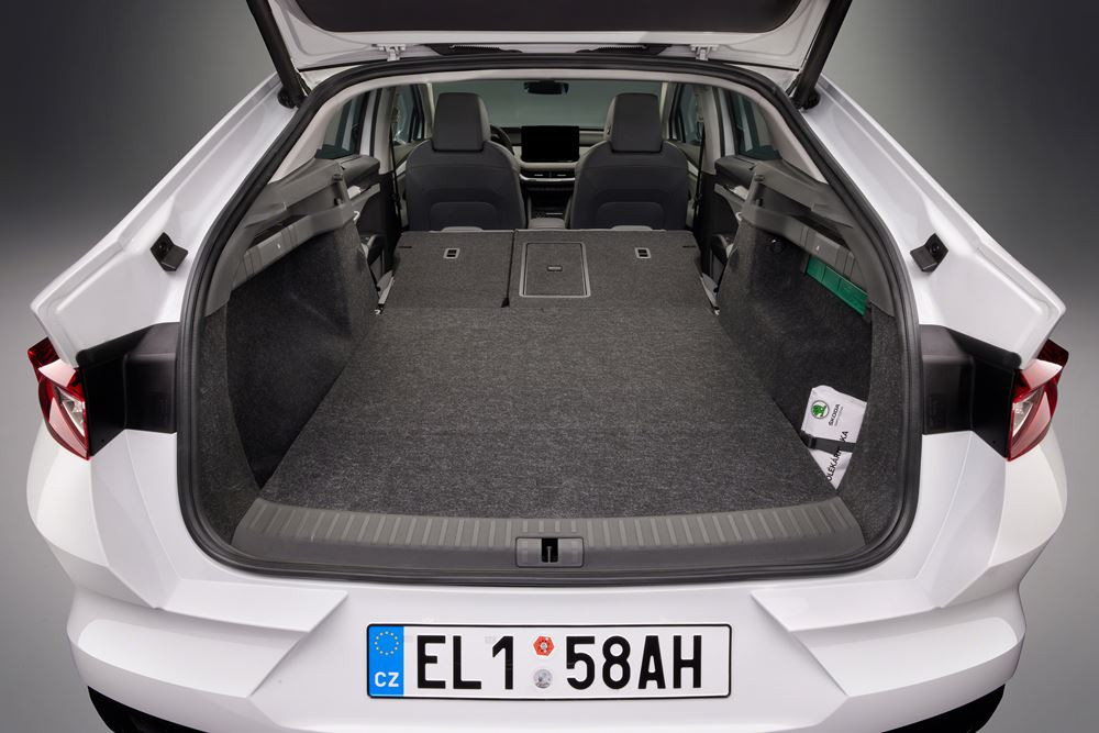 Le SUV électrique Skoda Enyaq Coupé iV en approche
