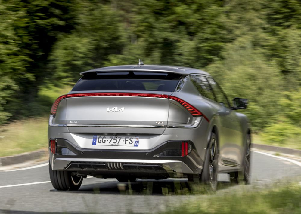 Kia EV6 GT : un crossover Grand Tourisme électrique hautes performances