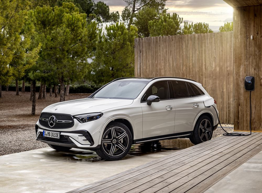 Le Mercedes-Benz GLC est à l'aise sur tous les terrains