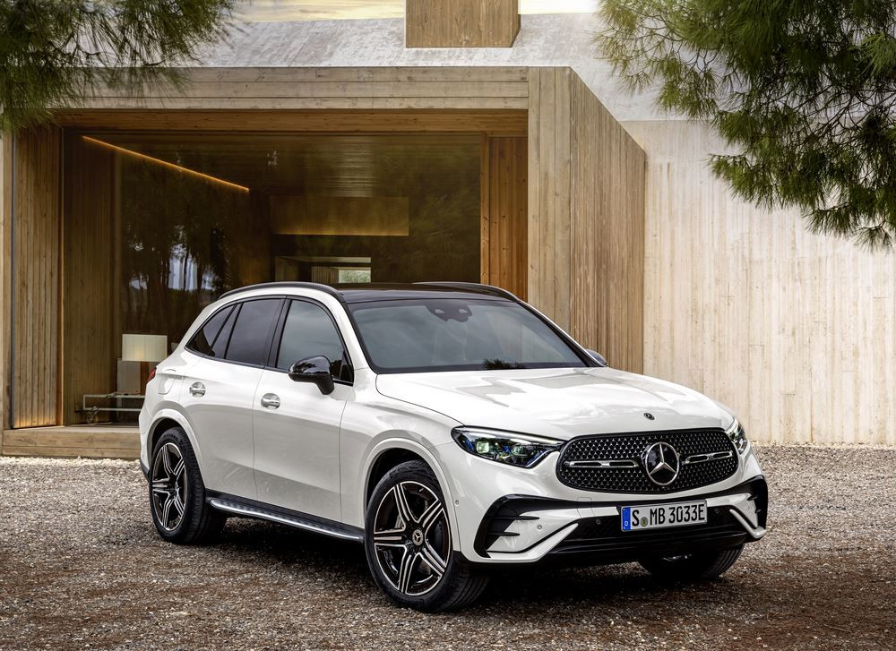 Le Mercedes-Benz GLC est à l'aise sur tous les terrains