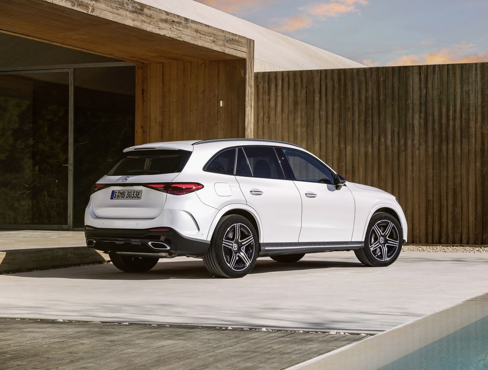 Le Mercedes-Benz GLC est à l'aise sur tous les terrains
