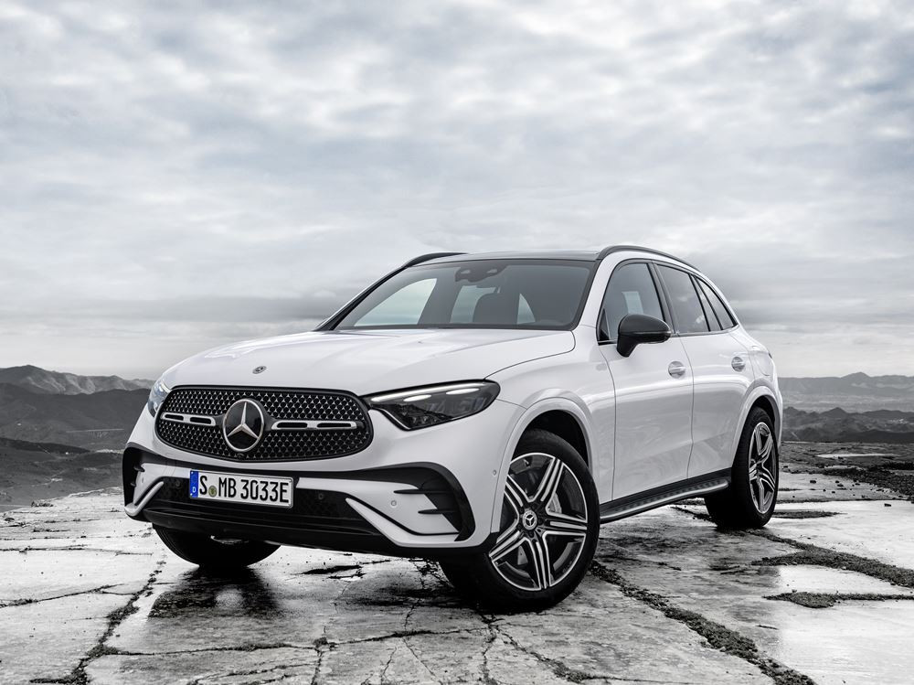 Le Mercedes-Benz GLC est à l'aise sur tous les terrains