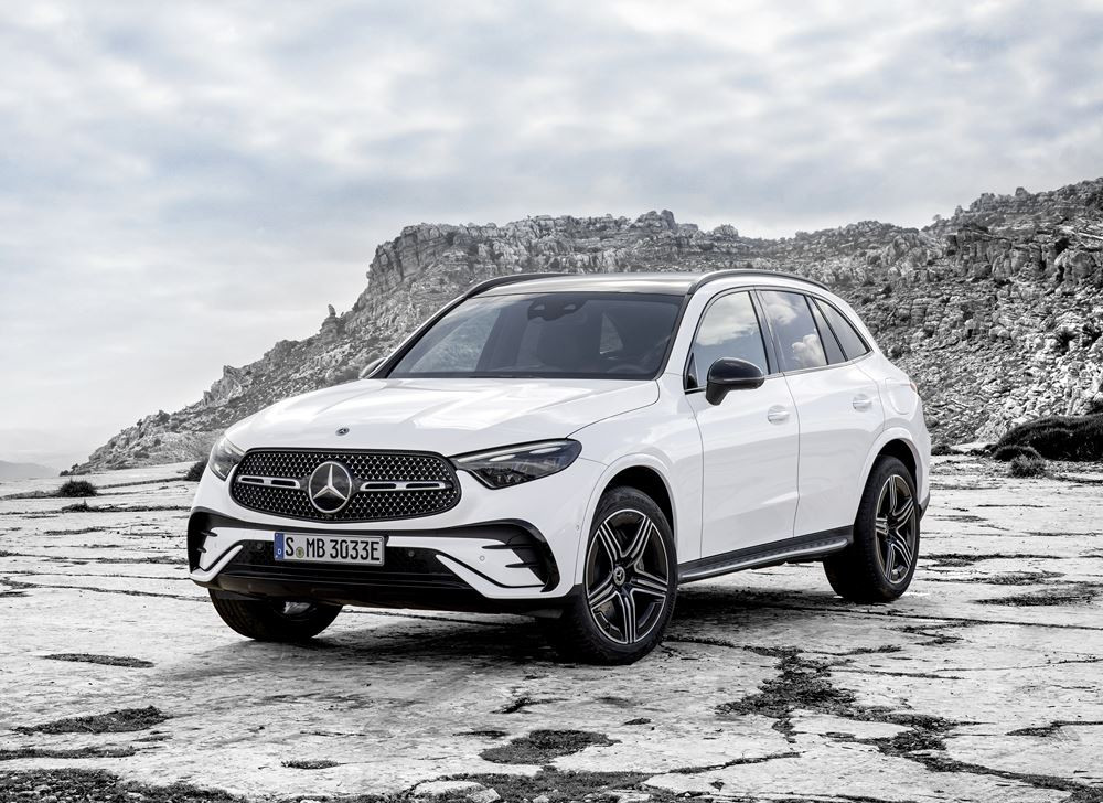 Le Mercedes-Benz GLC est à l'aise sur tous les terrains