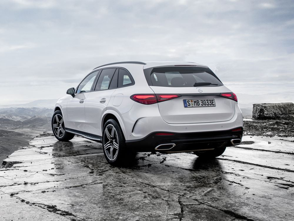 Le Mercedes-Benz GLC est à l'aise sur tous les terrains