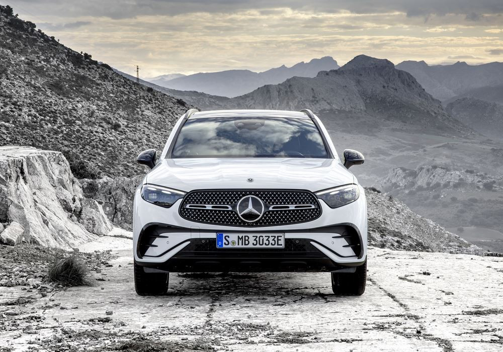 Le Mercedes-Benz GLC est à l'aise sur tous les terrains