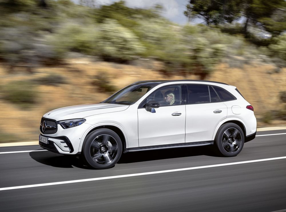 Le Mercedes-Benz GLC est à l'aise sur tous les terrains