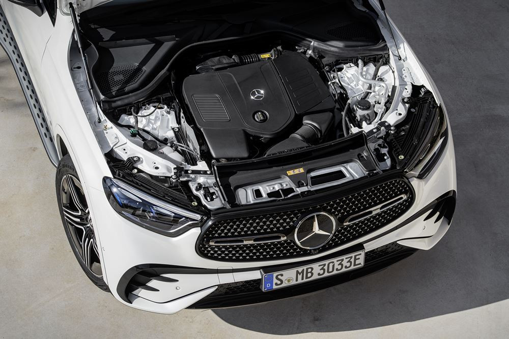 Le Mercedes-Benz GLC est à l'aise sur tous les terrains