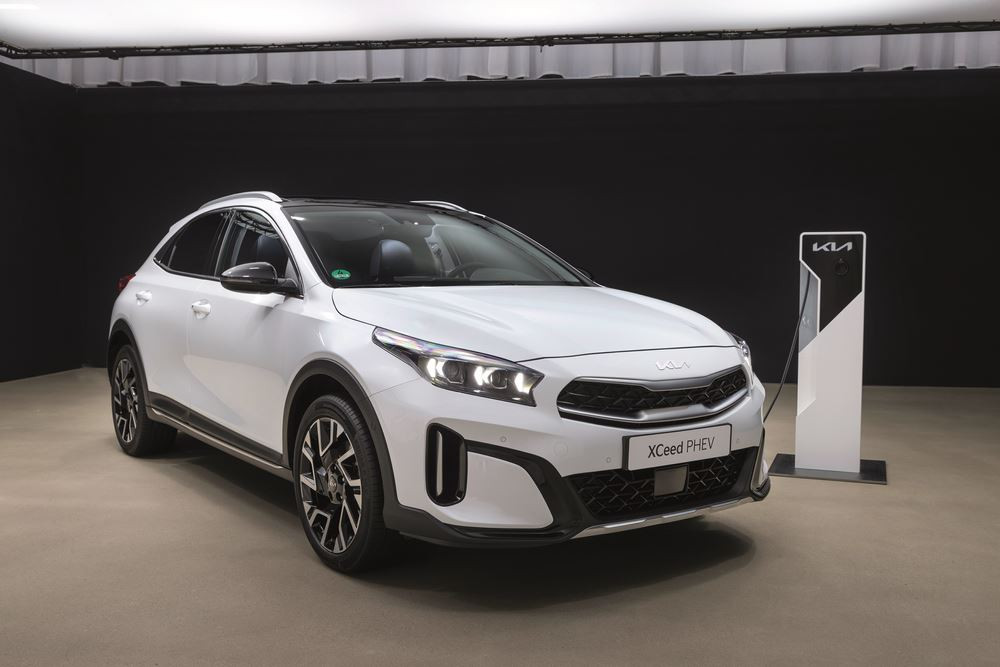 Le Kia XCeed Hybride Rechargeable affiche une autonomie électrique de 48 km