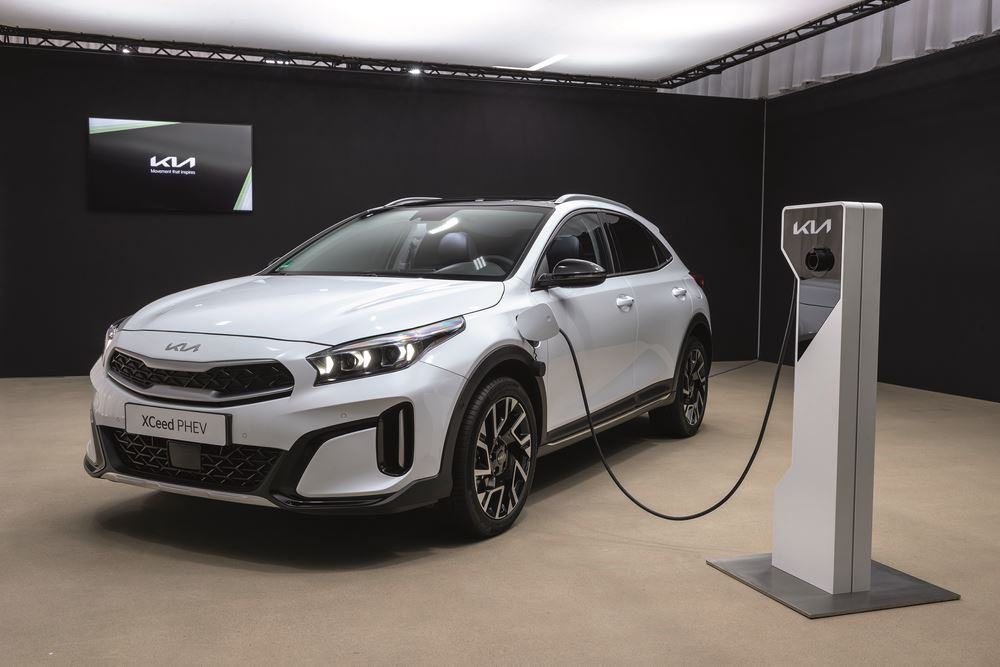Le Kia XCeed Hybride Rechargeable affiche une autonomie électrique de 48 km