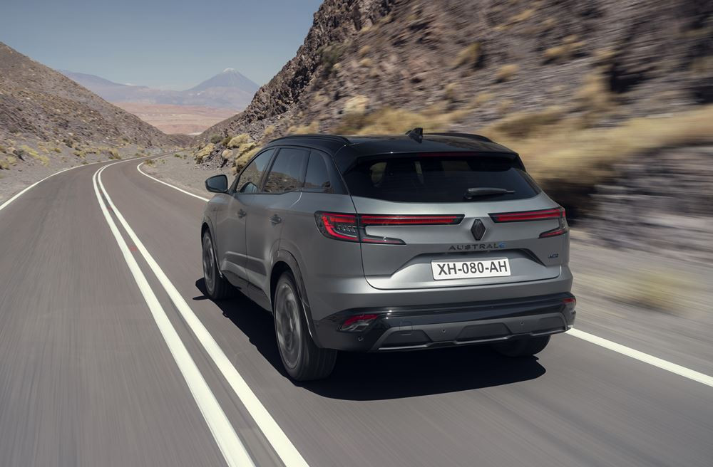 Le SUV compact Renault Austral en approche