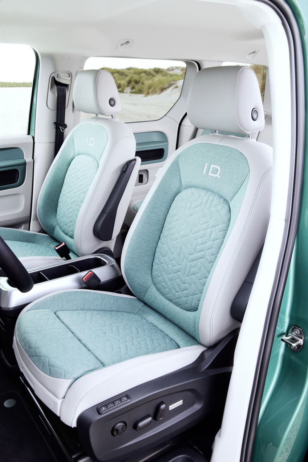 Le Volkswagen ID. Buzz électrique affiche des proportions uniques sans porte à faux avant