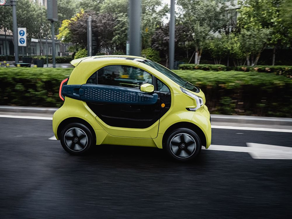Xev Yoyo : un quadricycle électrique équipé de trois batteries d'une capacité totale de 10,3 kW
