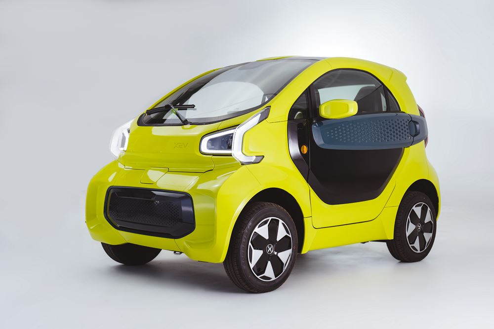 Xev Yoyo : un quadricycle électrique équipé de trois batteries d'une capacité totale de 10,3 kW