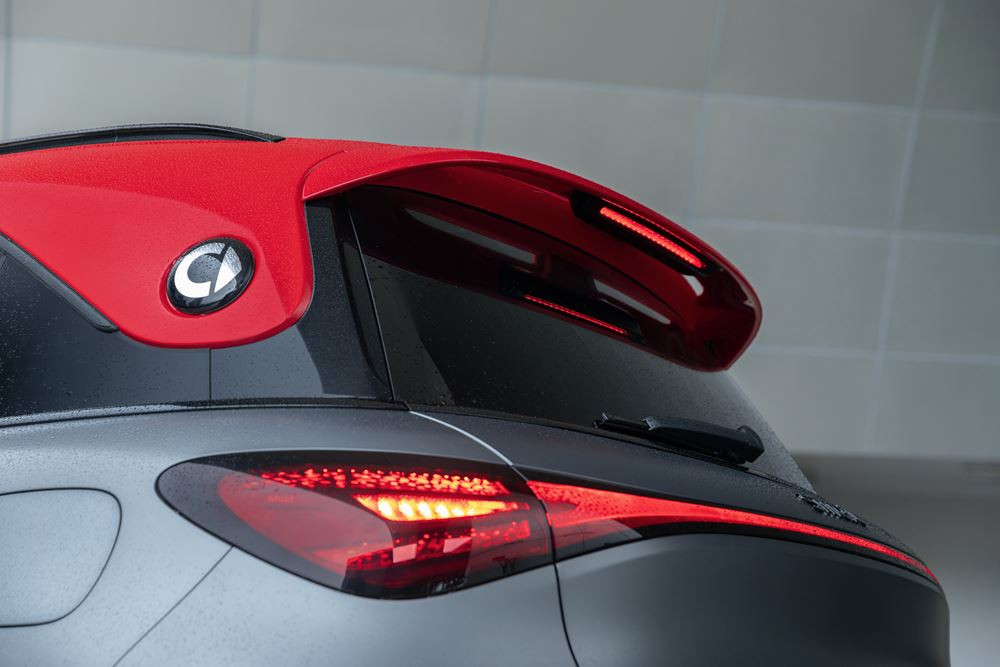 Le SUV urbain cinq places électrique smart #1 Brabus développe 428 ch