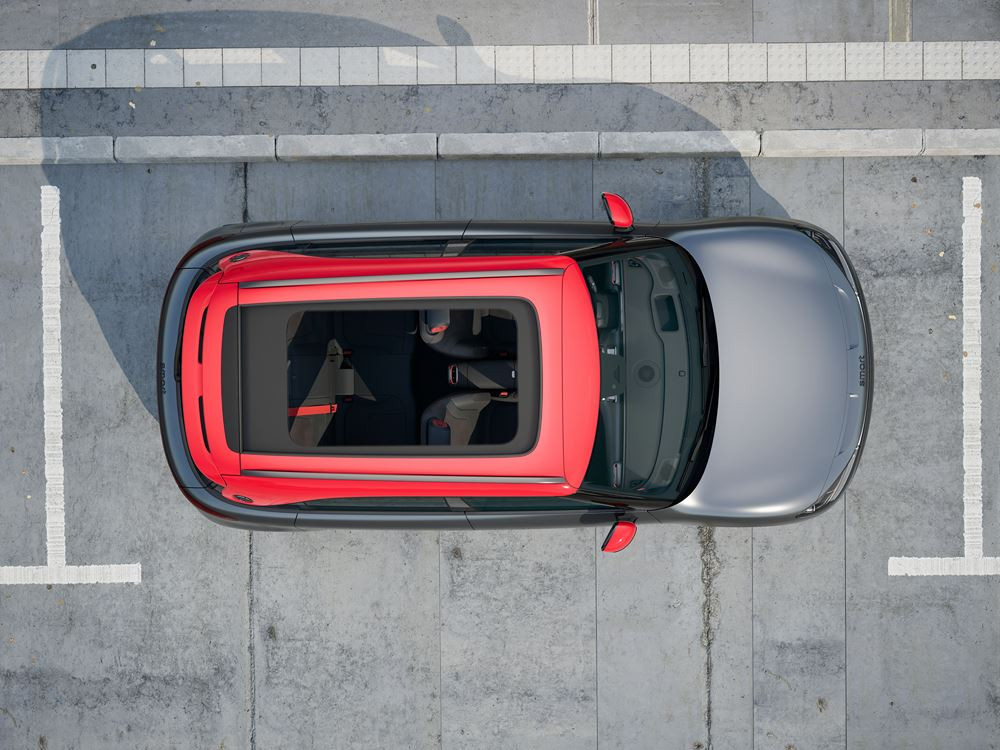 Le SUV urbain cinq places électrique smart #1 Brabus développe 428 ch