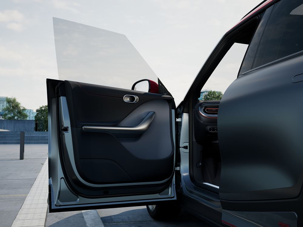 Le SUV urbain cinq places électrique smart #1 Brabus développe 428 ch