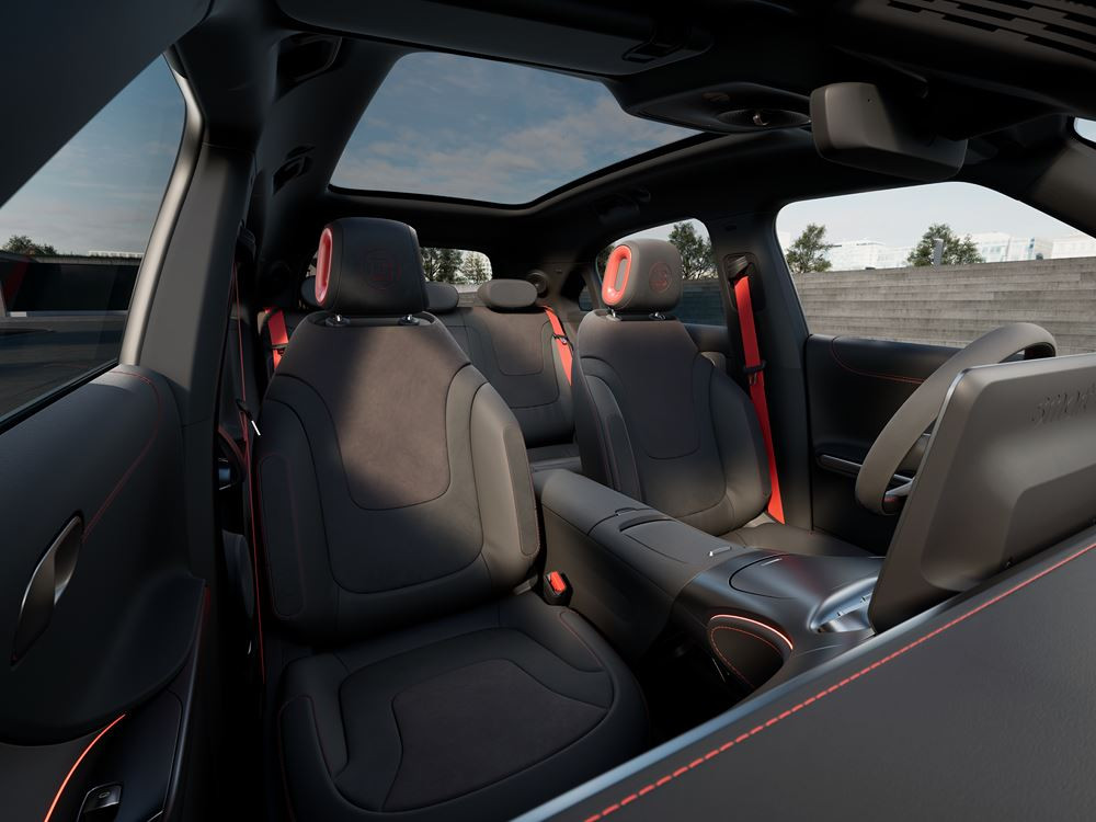 Le SUV urbain cinq places électrique smart #1 Brabus développe 428 ch