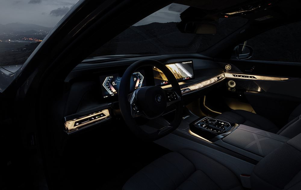 La limousine électrique BMW i7 xDrive60 revendique une autonomie WLTP voisine de 600 km