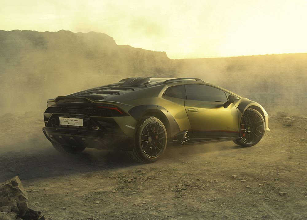 Lamborghini Huracán Sterrato : une hypercar tout-terrain à moteur V10 et transmission intégrale