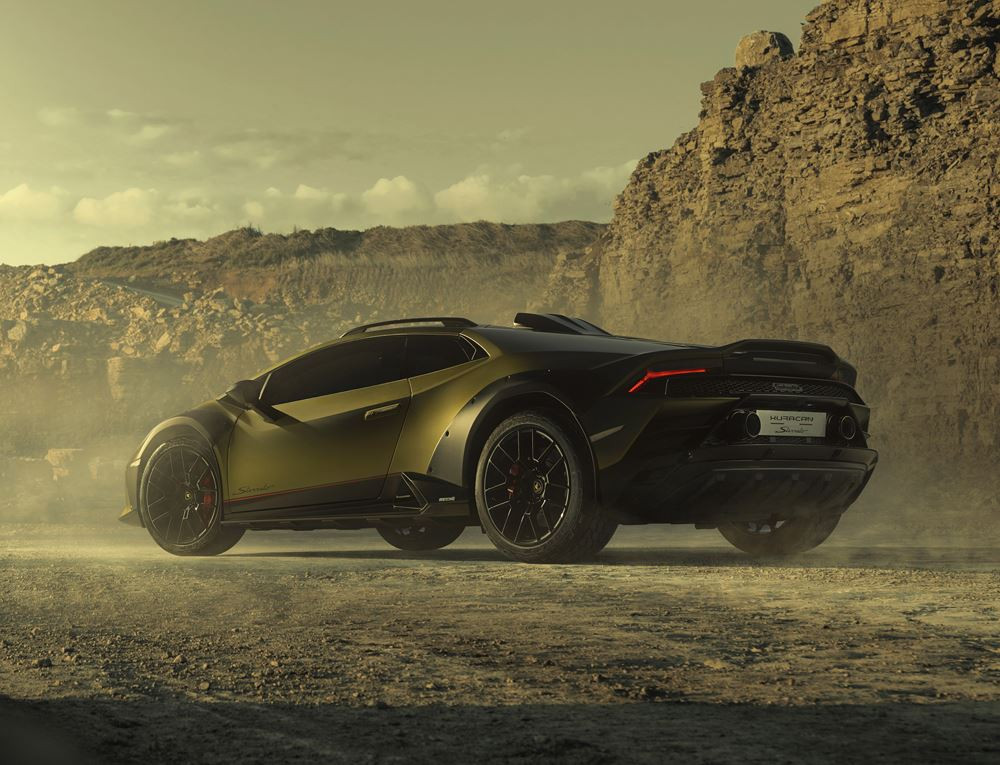 Lamborghini Huracán Sterrato : une hypercar tout-terrain à moteur V10 et transmission intégrale
