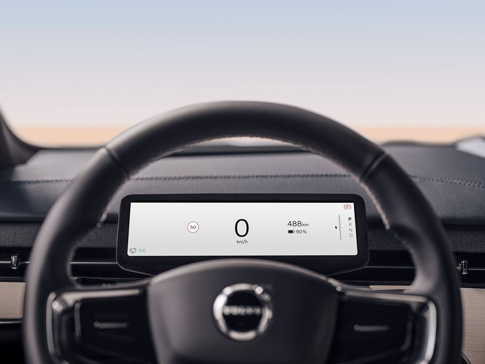 Volvo EX90 : un grand SUV sept places électrique à forte composante logicielle