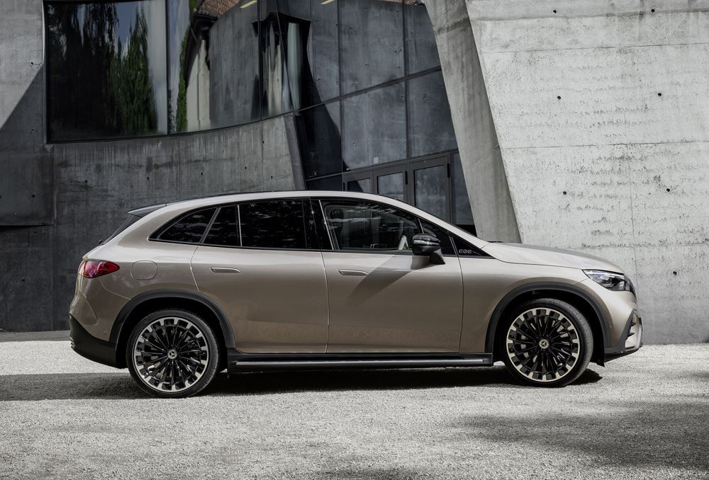 Le Mercedes EQE SUV électrique affiche jusqu'à 486-596 km d'autonomie WLTP