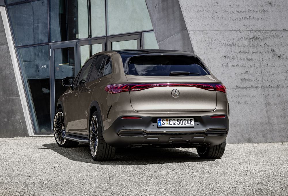 Le Mercedes EQE SUV électrique affiche jusqu'à 486-596 km d'autonomie WLTP