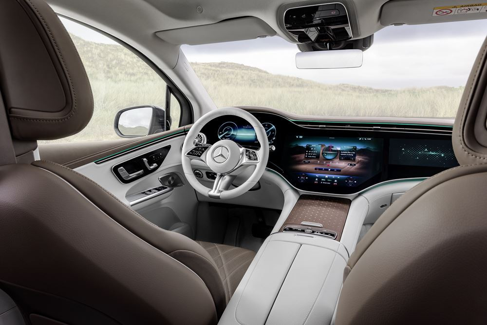 Le Mercedes EQE SUV électrique affiche jusqu'à 486-596 km d'autonomie WLTP